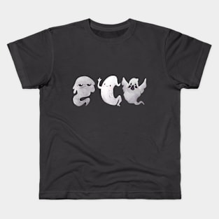 Cartoon cute ghost Kids T-Shirt